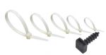 Cable Ties & Plugs Assorted Pack Natural - £12.98 INC VAT